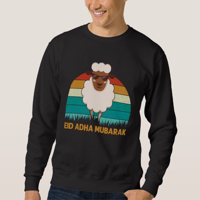 Eid Al Adha Eid Mubarak Happy Eid Day Muslim Sweatshirt (Vorderseite)