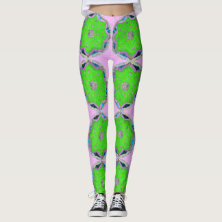 Eid al-Adha floral 8-spitze Stern Leggings