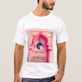 Eid Al-Adha in Pink - Eine fröhliche künstlerische T-Shirt