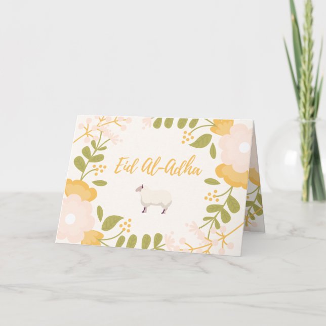 Eid al-Adha Karte (Vorderseite)