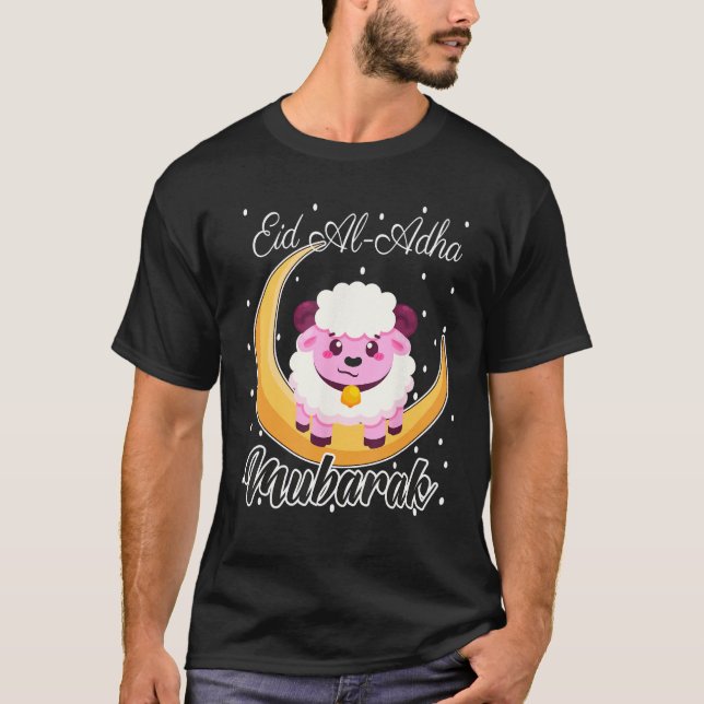 EID AL Adha Mubarak Cool Islamic Happy EID AL Adha T-Shirt (Vorderseite)
