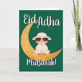 Eid Al Adha Mubarak Cute Sheep Greeting Card Karte