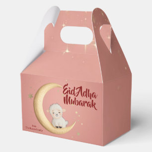 Eid Al Adha Mubarak Modern Rosa Geschenkschachtel
