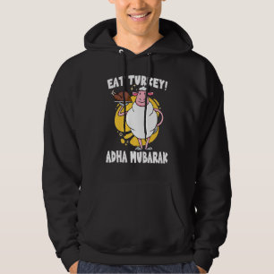 Eid Al-Adha Mubarak Sheep essen Türkei Muslim Eid Hoodie