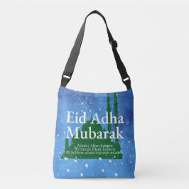 Eid Al-adha Mubarak Tragetaschen Mit Langen Trägern