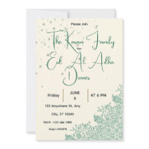 Eid Al Adha Sage Green Dinner