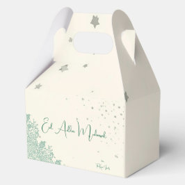 Eid Al Adha Sage Green Dinner Geschenkschachtel