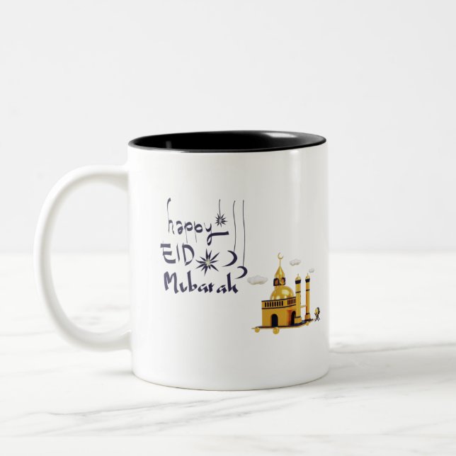 eid al fitr (3) zweifarbige tasse (Links)