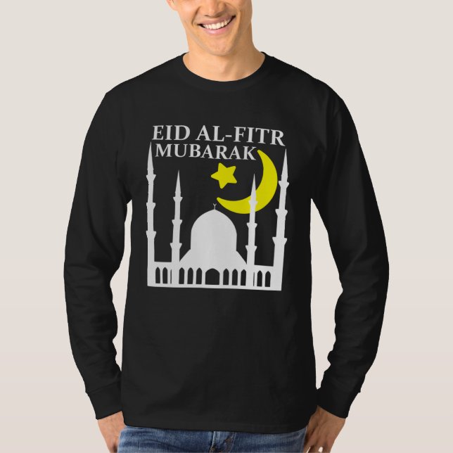 Eid Al Fitr Mubarak 2023 Happy Eid For Muslim Eid  T-Shirt (Vorderseite)