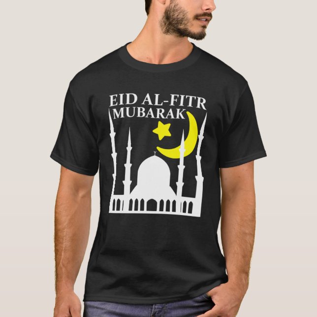 Eid Al Fitr Mubarak 2023 Happy Eid For Muslim Eid  T-Shirt (Vorderseite)