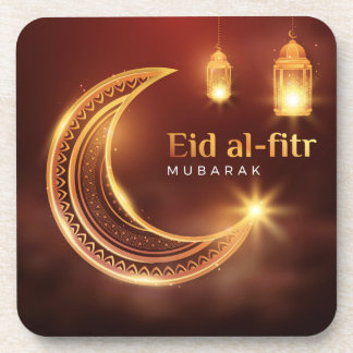 Eid Al-Fitr Mubarak Getränkeuntersetzer