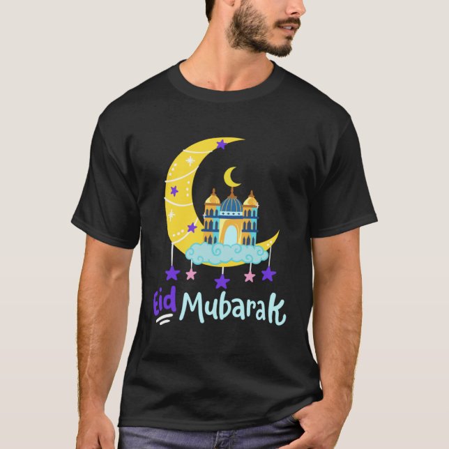 Eid Al Fitr Mubarak Kareem Ramadan Karim Fasting M T-Shirt (Vorderseite)