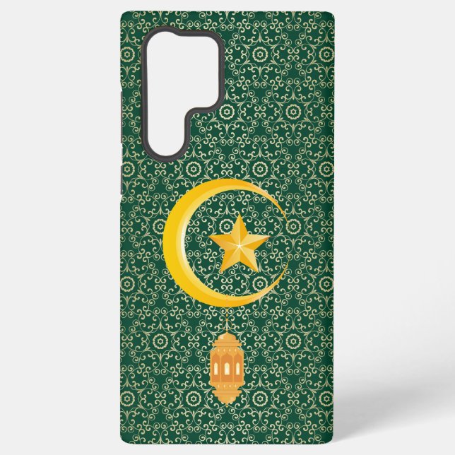 Eid al Fitr Mubarak Ramadan Kareem Moon Star Samsung Galaxy Hülle (Rückseite)