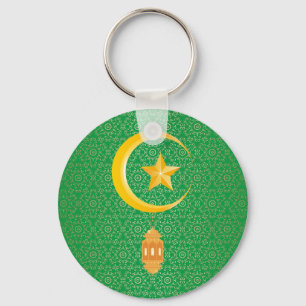 Eid al Fitr Mubarak Ramadan Kareem Moon Star Schlüsselanhänger