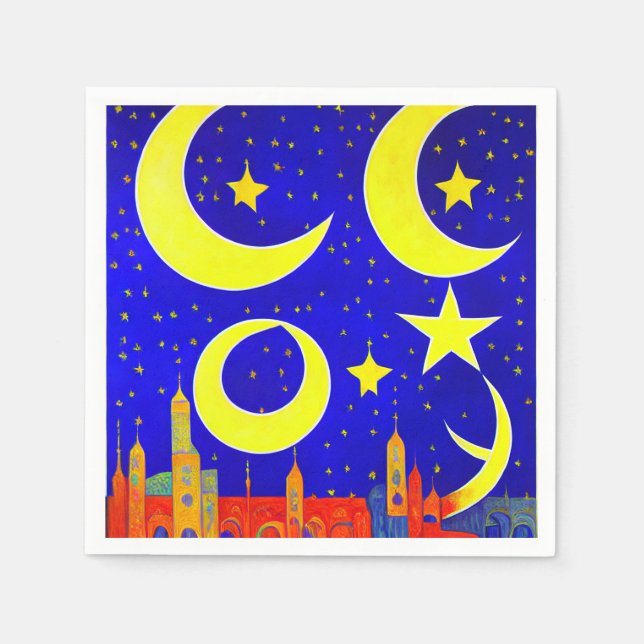 Eid al-Fitr Serviette (Vorderseite)