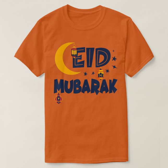 Eid alAdha 2023 Happy Eid Mubarak Adha Eid Muslim T-Shirt (Design vorne)
