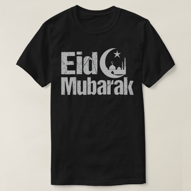Eid Alfitr Mubarak Kareem Happy Ramadan Kareem 202 T-Shirt (Design vorne)
