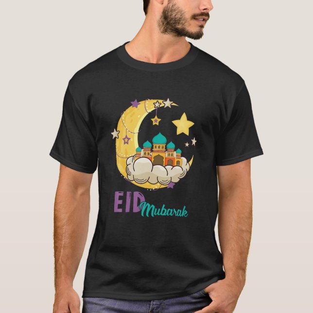 Eid Alfitr Mubarak Kareem, Happy Ramadan Karim 202 T-Shirt (Vorderseite)