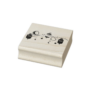 Eid-Briefmarke Gummistempel