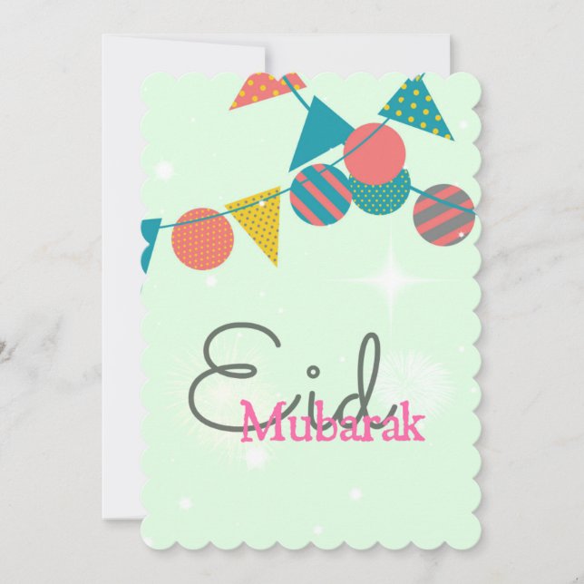 Eid Card Einladung (Vorderseite)