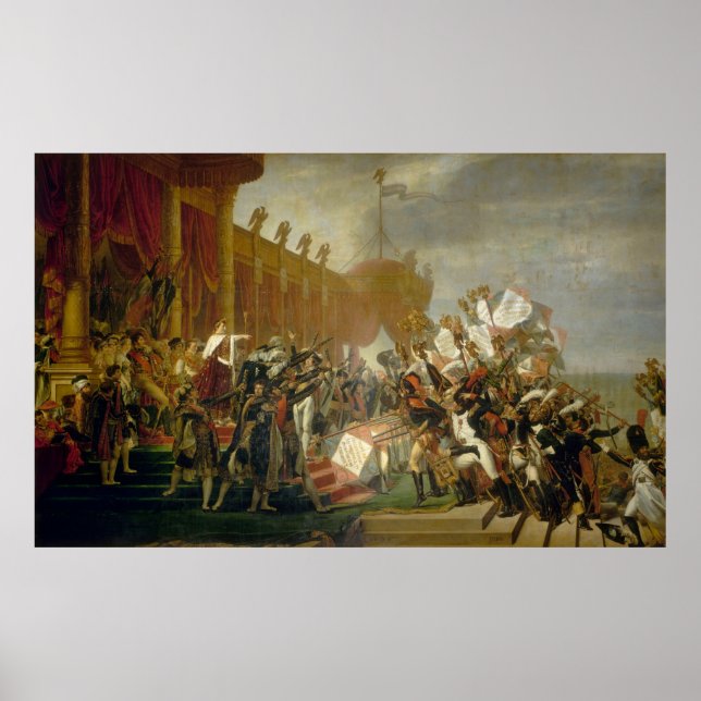 Eid der Armee an den Champs-Elysées Poster (Vorne)