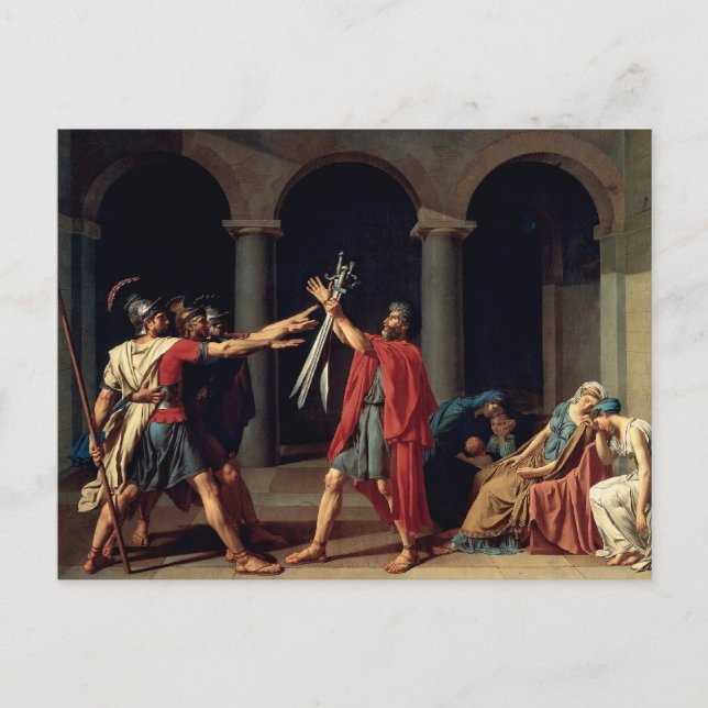 Eid der Horatii Postkarte (Vorderseite)