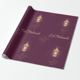 Eid-Geschenkpapierrolle Geschenkpapier