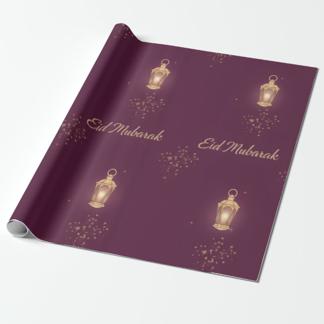 Eid-Geschenkpapierrolle Geschenkpapier (Ungerollt)