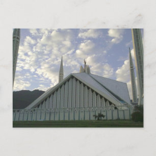 Eid Greetings_Faisal Mosque Postcard Postkarte