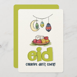 Eid Mamoul No Regrets Kalorien zählen nicht! Einladung