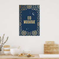 Eid Mubarak Arabesken-Muster