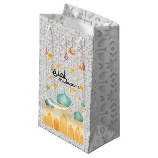 Eid Mubarak arabischen Ornament Kleine Geschenktüte