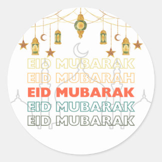 Eid Mubarak Aufkleber