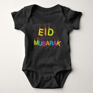 Eid Mubarak Baby Bekleidung Baby Strampler