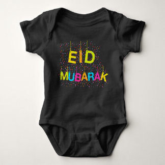 Eid Mubarak Baby Bekleidung Baby Strampler