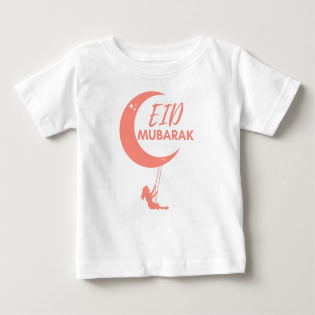 Eid Mubarak Baby T-shirt (Vorderseite)