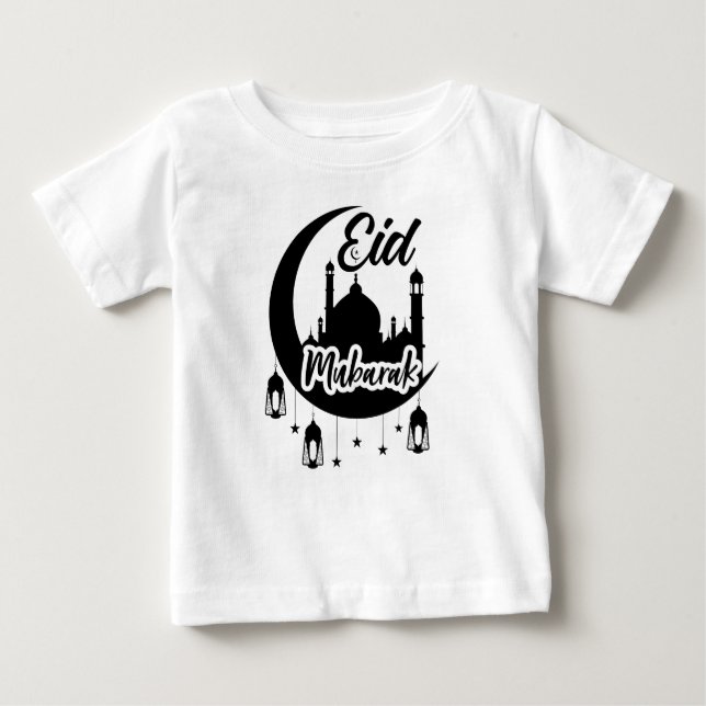 Eid Mubarak Baby T-shirt (Vorderseite)