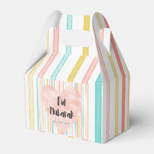 Eid Mubarak Bevorzugungs-Kasten (Pastell) Geschenkschachtel