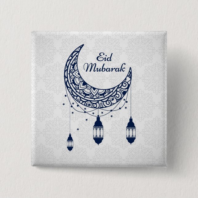 Eid Mubarak Button (Vorderseite)