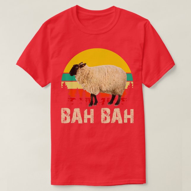 Eid Mubarak Eid Al Adha Sheep Sound PAH PAH Lover T-Shirt (Design vorne)
