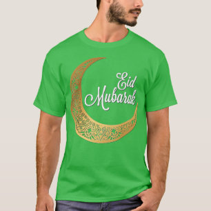 Eid Mubarak-Eid Al Fitr Islamic Holidays Design T-Shirt