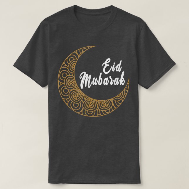 Eid Mubarak Eid Al Fitr Islamic Holidays Muslim Ha T-Shirt (Design vorne)