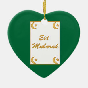 Eid Mubarak Eid al Fitr Keramik Ornament