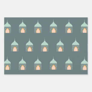 Eid Mubarak Eid Geschenkpapier Wrap Set 3
