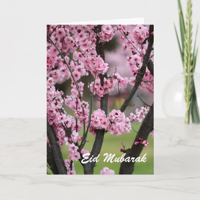Eid Mubarak Feiertagskarte (Vorderseite)