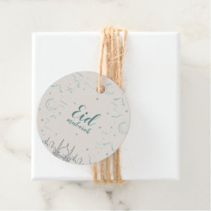 Eid mubarak für eid-fitter Geschenktag Geschenkanhänger