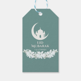 Eid Mubarak Geschenk Tag 1447H Islamischer Halbmon Geschenkanhänger
