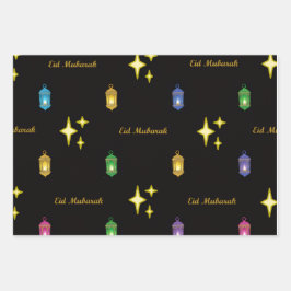 Eid Mubarak Geschenkpapier Set