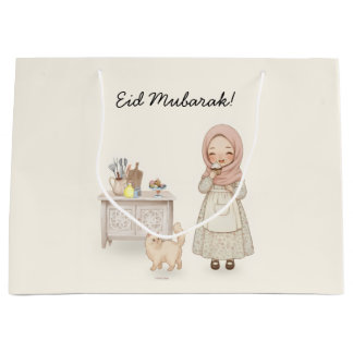 Eid Mubarak-Geschenktasche Große Geschenktüte