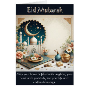 Eid Mubarak Grußkarte